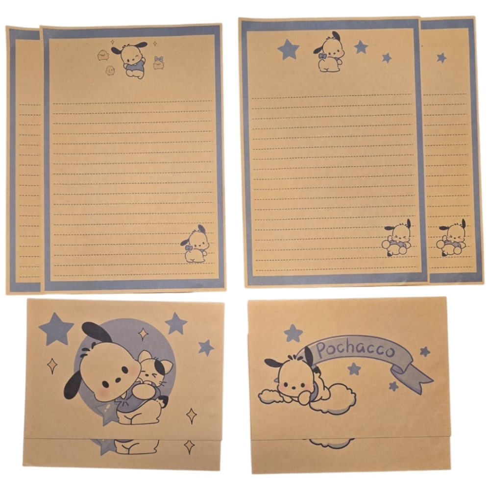 Pochacco Letter Set